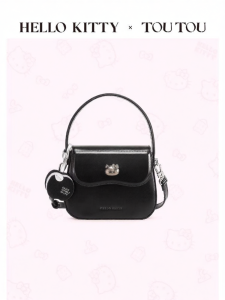 TOUTOU | Black HelloKitty Crossbody Bag