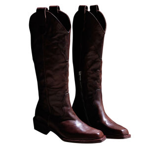 Womens Handmade Western Cowboy Style Height Increasing Boots