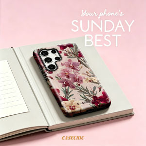 Potdemiel | Vintage Ocean Wave Art For Samsung Galaxy S26 S25 S24 A56 A36 Phone Case Double-Layer Protection Cover for Women Girl CaseChic