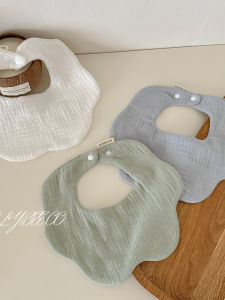 SHENGFEILA | Premium Plain Colored Spit-up Prevention Baby Bib