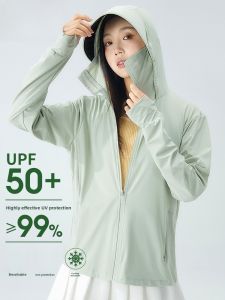 Mulinshan Ice Silk Womens Outerwear Summer New 2025 UV Protection Thin Ice Sensation Breathable Sunscreen Clothing