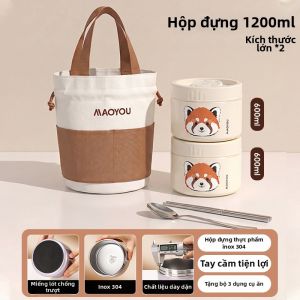 WANGLIMIAO | Hộp Đựng Cơm Văn Phòng & Trường Học Cách Nhiệt Dài Lâu