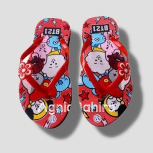 Sandal Jepit Anak Perempuan BT21 Trend Terbaru