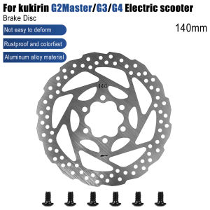 For KUGOO KIRIN KuKirin G2 Master/G3/G4 Electric Scooter 1/2/4/6PC 140MM Brake Disc Stainless Steels Brake Disc Roter Parts