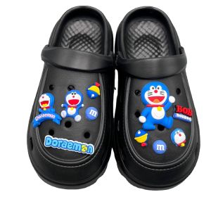 Shoes Charms Shoes Accessories Cute Doraemon Strawberry Bear Lotso DIY Removable Shoes Buckle Flower for Hole Rubber Clogs