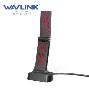 WAVLINK USB Antena WiFi Adapter Receiver WiFi Dongle untuk Set Top Box/TV Digital/Desktop PC/Laptop