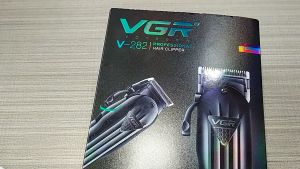 VGR Hair Clipper Professional Hair Trimmer Cordless Hair Cutting Machine Rechargeable Adjustable Shaving Machine for Men V-282
