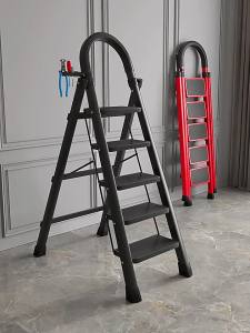 MOLORE | Indoor Foldable Thickened Multipurpose A-frame Ladder 5 Steps