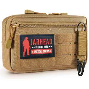 Tactical 1000D Laser Cut Molle Pouche Compact Water-Resistant Utility Admin Bag for Backpack Vest Duty Belt Hunting accessory