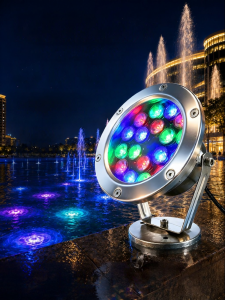 BONADUO | Waterproof Low Voltage RGB Underwater Lamp 24V