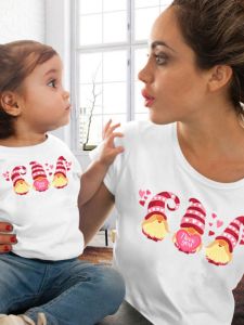 Áo Thun Cotton in Họa Tiết Hoạt Hình Mùa Hè Cho Bé Gái Áo Thun Cotton Tay Ngắn Thường Ngày Thời Trang Mùa Hè Cho Bé Gái