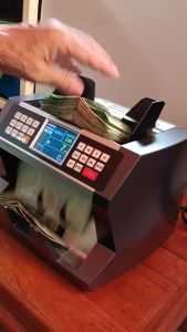 เครื่องนับธนบัตร เครื่องนับเงิน เครื่องนับแบงค์ ตรวจธนบัตรปลอม PHET WT-170T รับประกัน 1 ปี