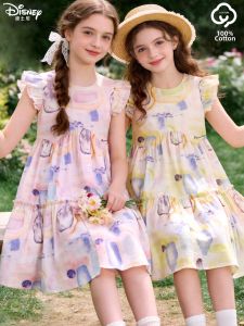 Disney | Cotton Summer Stylish Floral Dress for Big Kids
