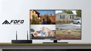 กล้องวงจรปิด 5G WiFi H.265 4MP 4CH/8CH คุณภาพ FHD 1080P รับประกันจากผู้ขาย ชุด