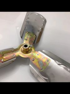 Cánh quạt TAI VOI 650 - 750 lỗ trục 12-14mm ( chế quạt công nghiệp ) . Chất liệu inox cực kỳ chắc chắn