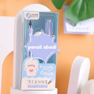 Pensil Sketsa Unik Alat Tulis Perlengkapan Sekolah Pencil Anti Patah Incl. Penghapus