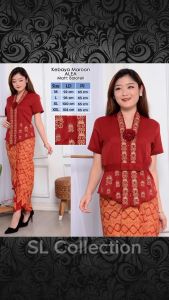 Atasan Kebaya Kutubaru Wanita Remaja Dewasa Bahan Baloteli Premium Bordir Mewah Lengan Pendek Aneka Warna | Kutu baru Wisuda Modern Acara Pesta Kondangan Lamaran Akad Nikah Kekinian Alea