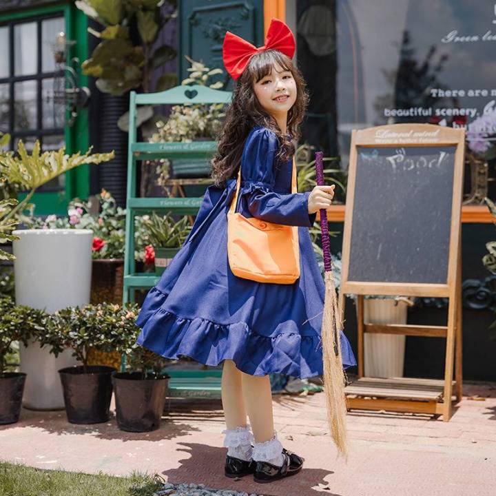 Kiki's Delivery Service Cos Costume Halloween Costume Children's Role