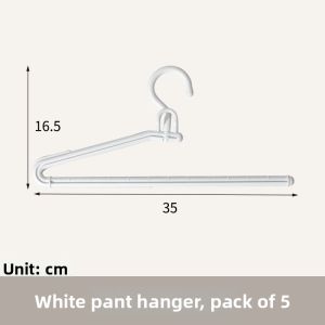 Pants Hanger Non-slip Space-saving No Crease