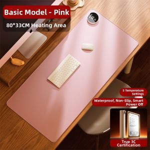 Heated Mouse Pad Extra Large Office Computer Desktop Warm Desk Mat for Studying And Hand Warming Home Use Warmth Accessories