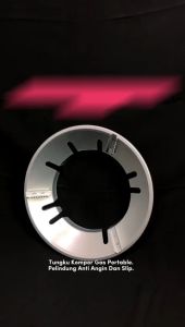 Mall Perabot | Cover Tatakan Dudukan Tungku Kompor Gas Portable Pelindung Anti Angin Dan Slip Universal