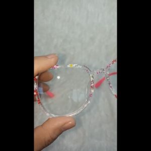 Ready Stock - Kacamata Anak Anti Radiasi Pelindung Mata Dari Cahaya HP Komputer Gadget Frame Motif Oversize Korean Style Kacamata Anak Laki-laki Perempuan Bingkai Besar Anti Blueray Protection Lensa Transparan Bening High Quality Import