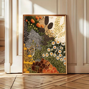 500/1000/1200/2000PCS Puzzle Modern Abstract Plant Jigsaw DIY Modern Home Wall Decor Birthday and Holiday Gifts Frameless