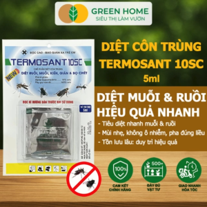 3 Gói Thuốc Diệt Muỗi GreenHome TERMOSANT 10SC Gói 5ml Chính Hãng Hiệu Quả Nhanh An Toàn Khi Sử Dụng