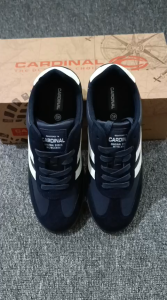 Sepatu Sneakers Pria Cardinal Nimuel 1 MCNCLZ1362T 02H Biru Kombinasi Suede