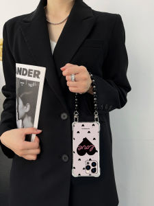Creative Heart Shaped Phone Case with Lanyard Crossbody Design Compatible with iPhone 15 pro Max Apple Xiaomi 14 Huawei Pura70 Mate60X100 Magic6