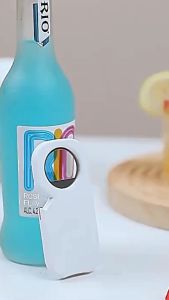 Chanyoot2021 ที่เปิดขวดและกระป๋อง 2 in1 สีขาวมินิมอล ติดตู้เย็นมีแม่เหล็ก  ขนาดกะทัดรัด พกพาง่าย ร้านไทย สินค้าพร้อมส่ง