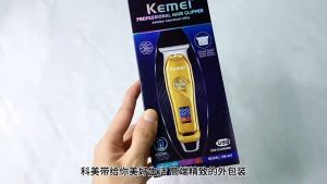 KEMEI KM 427 Hair Clipper Mesin Alat Cukur Rambut Kumis Jenggot - Gold