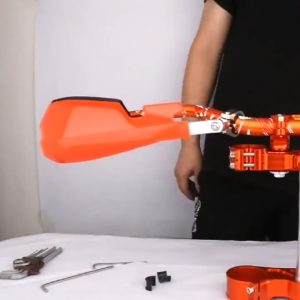 การ์ดแฮนด์ Acerbis ใช้ได้ทั้งแฮนด์อ้วน (28 มิล) และแฮนด์ผอม (22 มิล)