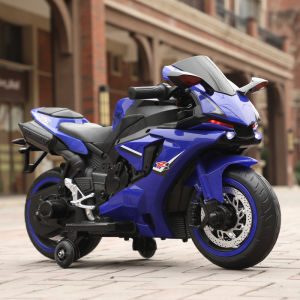 Oversized Childrens Electric Motor 3-7-10 Years Old Boys and Girls Baby Rechargeable Two-Wheel Toy New Arrival Motorcycle