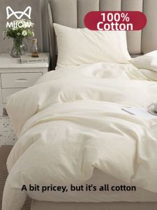 MiiOW | Disposable 100% Cotton Bedding Set For Hotels and Train Travel Anti-Dirty