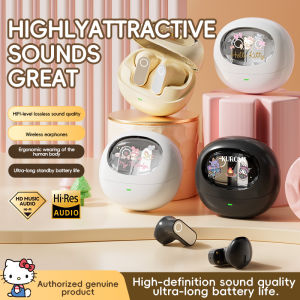 GT550 TWS Earbuds Bluetooth 6.0 - Long Battery Life HIFI Stereo Sound Gaming Headphones with Mic Cute Headset for Music & Calls