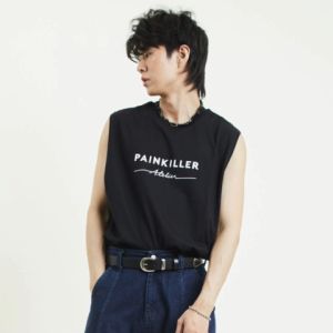 (PAINKILLER) ACTIVE PK ORIGINAL SL / เสื้อยืด เสื้อแขนกุด เสื้อผ้าผู้ชาย แฟชั่นผู้ชาย เพนคิลเลอร์ / Fashion menswear PAINKILLER / TANK / SL24