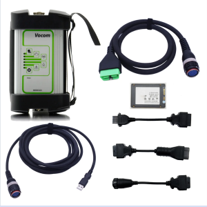Best Quality Vocom 88890300 Interface Duty Truck Diagnosis OBD2 Scanner PT V2.8 for Ren-ault/UD/Mack Diagnostic Tool With SSD
