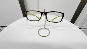 Square Anti Blue Light Optical Reading Glasses Metal Women Men Polygon Hyperopia Eyeglasses Prescription Presbyopic Eyewear