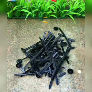 CEO 🇲🇾 100Pcs Nylon Heavy Duty Cable Tie Buckle Self-Locking Zip Ties Holder With Pin Fasteners Car Body