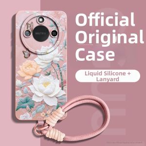 Shockproof Silicone Full Coverage Phone Case with Lanyard