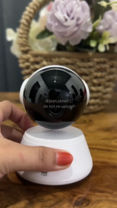 V380 Q6 PRO cctv camera connect cellphone HD 1080P 360 degree panoramic 2.4G Wireless Connection Mini portable indoor night vision baby monitor Voice connection to mobile phone cctv camera