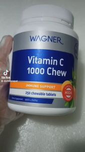 WAGNER Vitamin C 1000g & 250 Chewable Tablets: A Comprehensive Guide