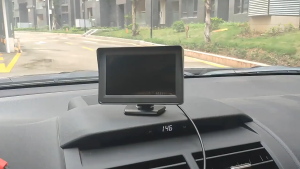 MQQHOMEE จอมองหลังรถยนต์ TFT LCD 4.3 นิ้ว รถ กล้องมองหลังสำรองย้อนกลับที่จอดรถ Car Car View