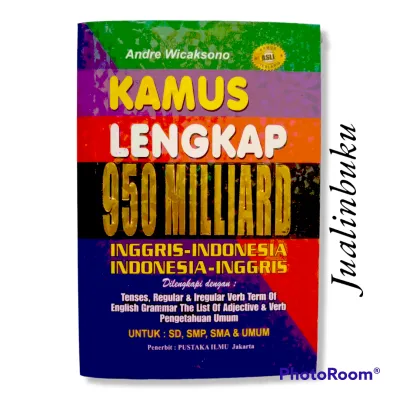 Kamus Lengkap Bahasa Inggris 950 Milyard