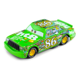 Takara Tomy | Cars 3 Pixar Cars No.86 Chick Hicks Metal Diecast Toy Car 1:55 Lightning McQueen Childrens Gift