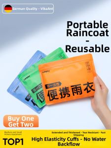 WEIKAMAYI | Waterproof Raincoat Heavy Duty Disposable
