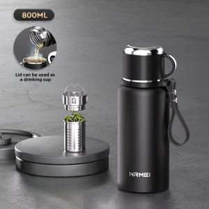 HEoscu | High Aesthetics Temperature Display Tea Brewing Insulated Cup