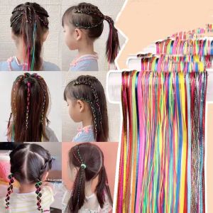 [YAN K] Lots Korean Braided Hair Headband Colorful Dirty Braids Ribbon Women Girls Hair Rope DIY Hair Accessories