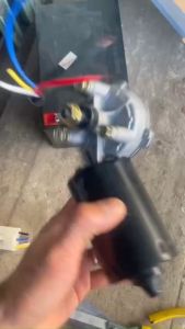 Motor giảm tốc 12v 50w chế máy nướng thịt quay vịt sử dụng ắc quy 12 vôn hoặc nguồn DC